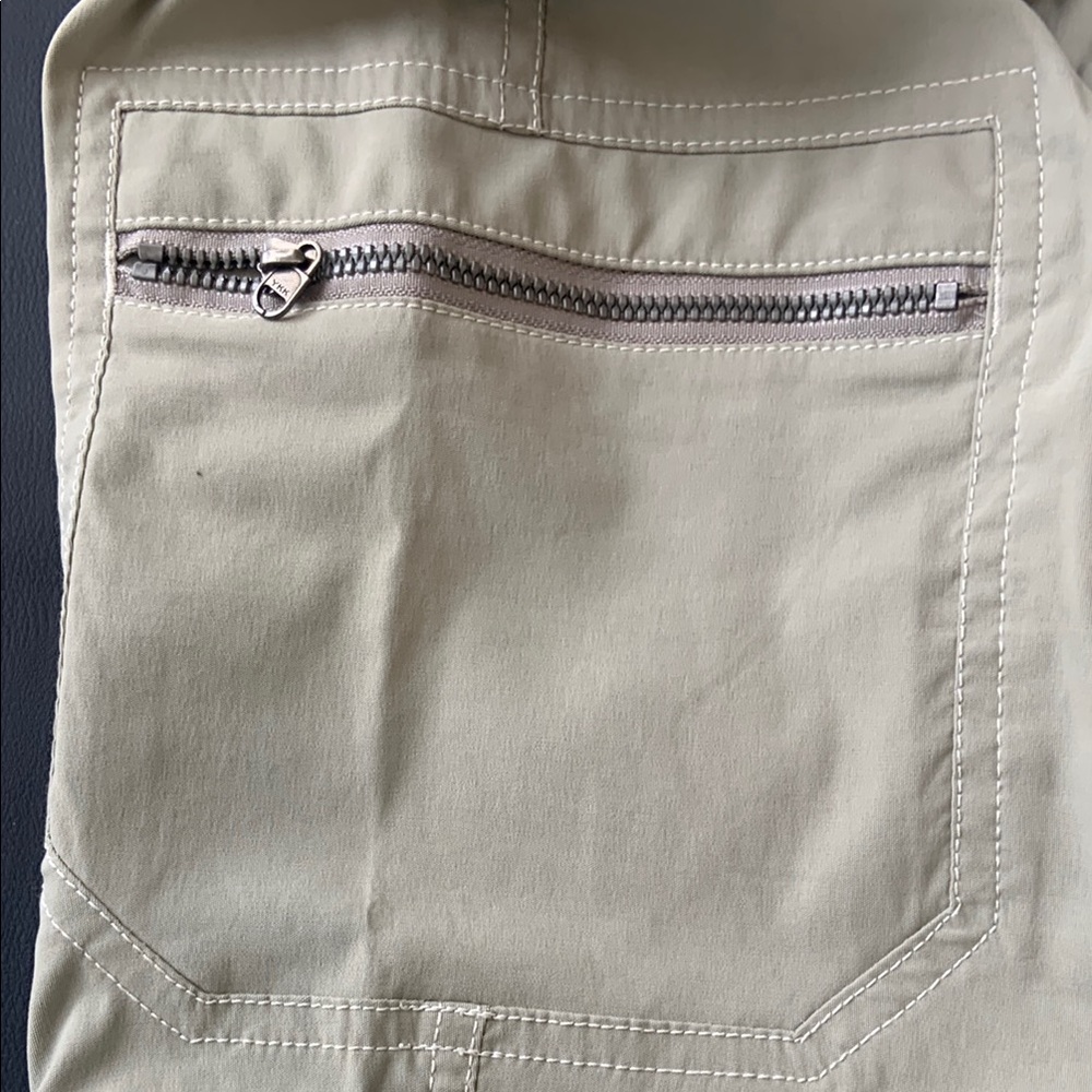 KÜHL Convertible Hiking Cargo Pants Zip Off Trail Travel Outdoor Tan Women’s 12 - Picture 6 of 15